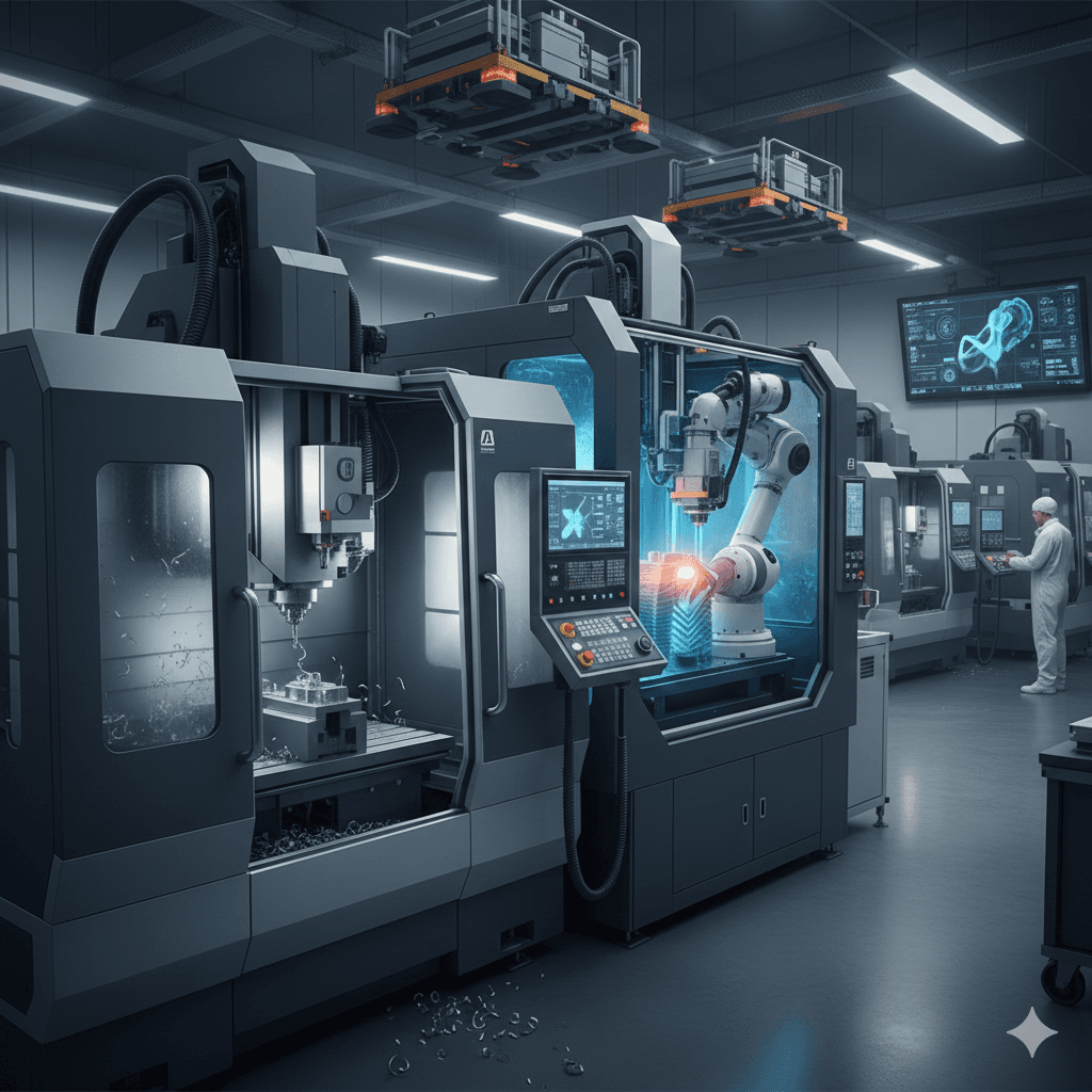 Hybrid Manufacturing